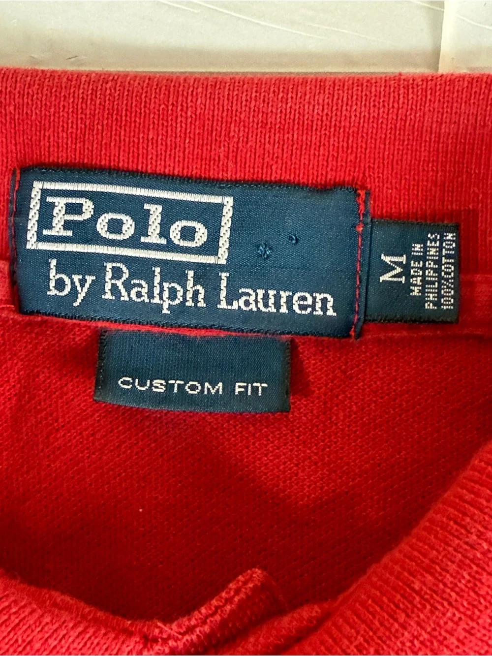 Ralph Lauren Red Polo Shirt